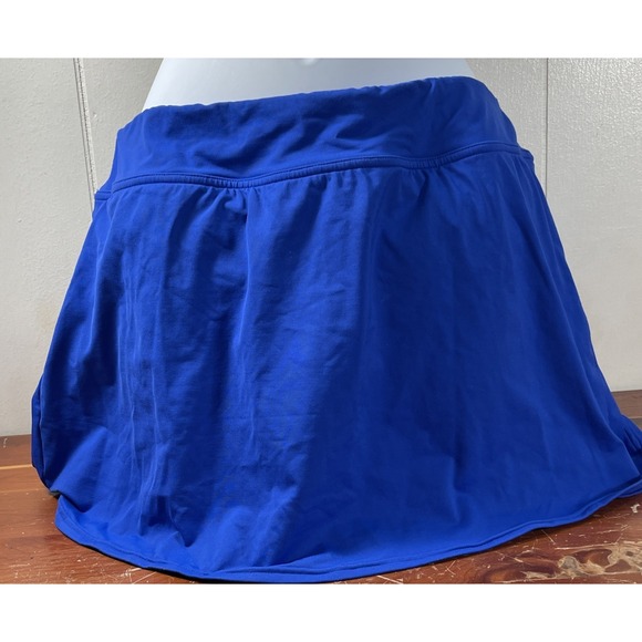 Lands' End Other - LAND'S‎ END ROYAL BLUE swim Bottom Skirt Size 8 Beach Pool